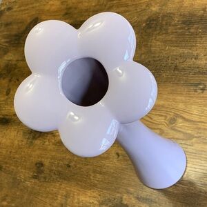 Unique pastel purple girly spring color Flower Vase hippie flower power